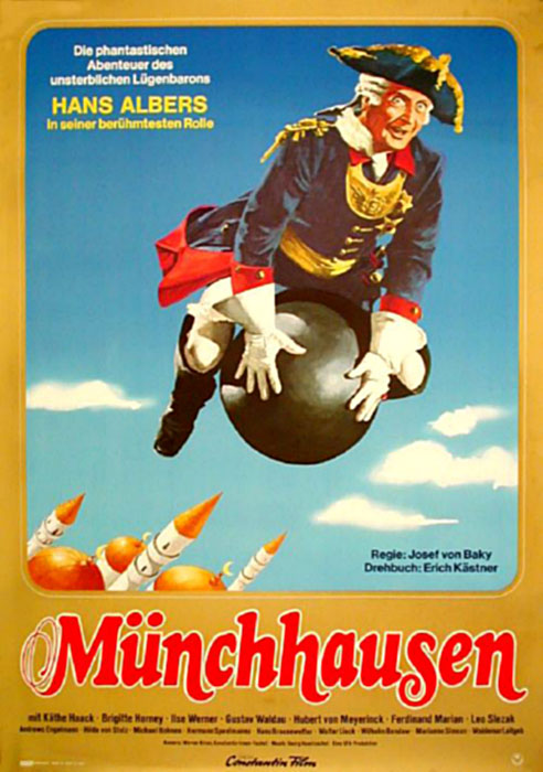 Popis: Plakat zum Film: Münchhausen