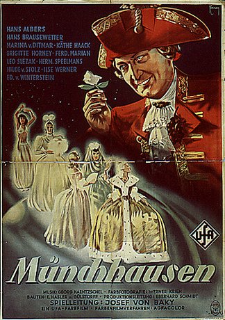 Popis: Plakat zum Film: Münchhausen